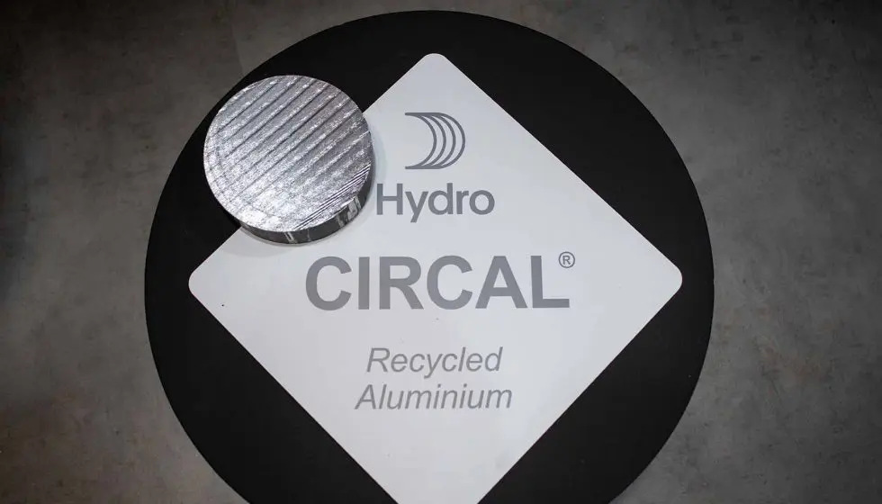 Hydro CIRCAL 75R – resirkulert aluminium fra Hydro Hydro CIRCAL 75R aluminium brukt i bygginnredning