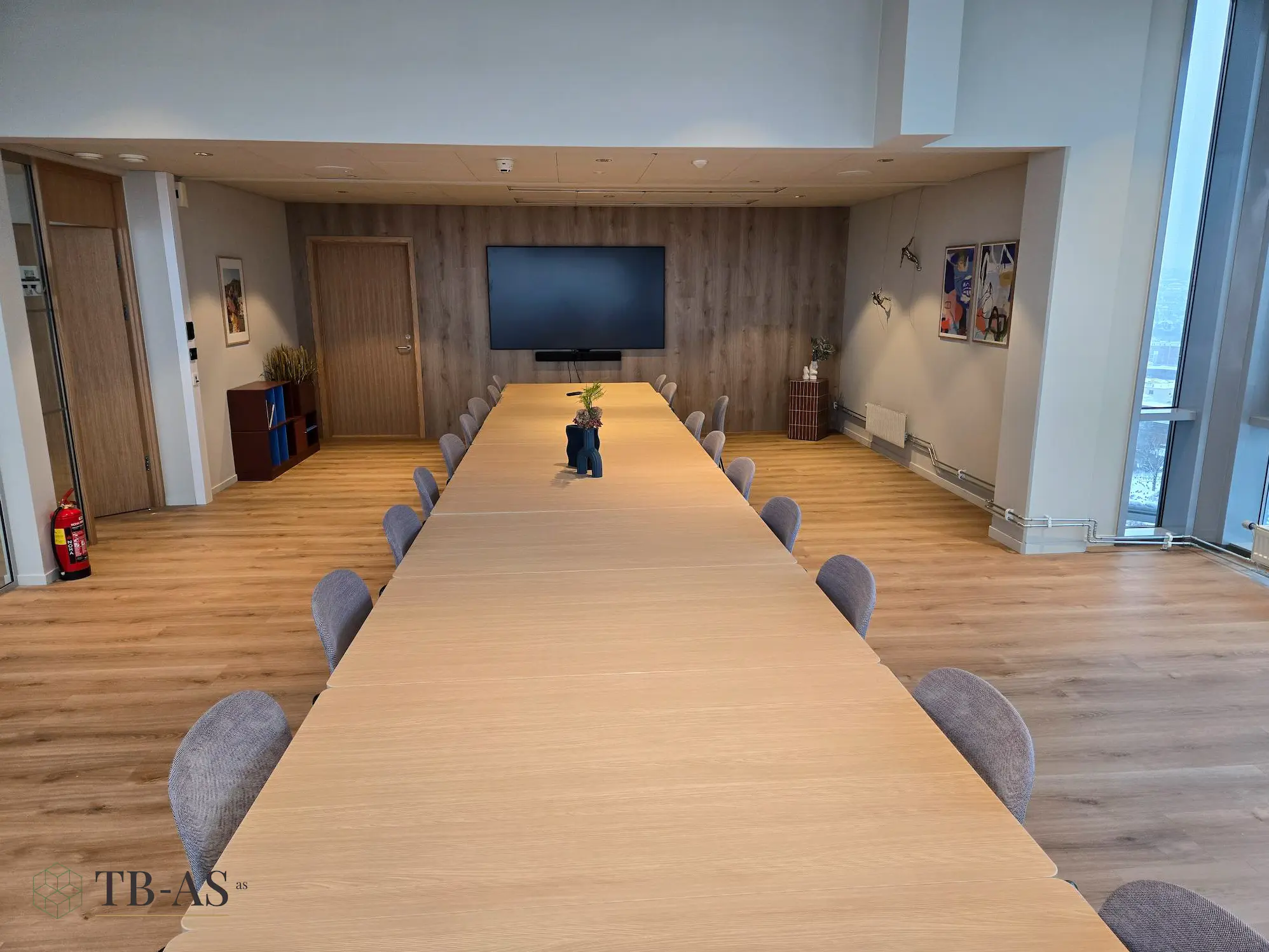 Helsfyr Panorama – glassvegg og teppe