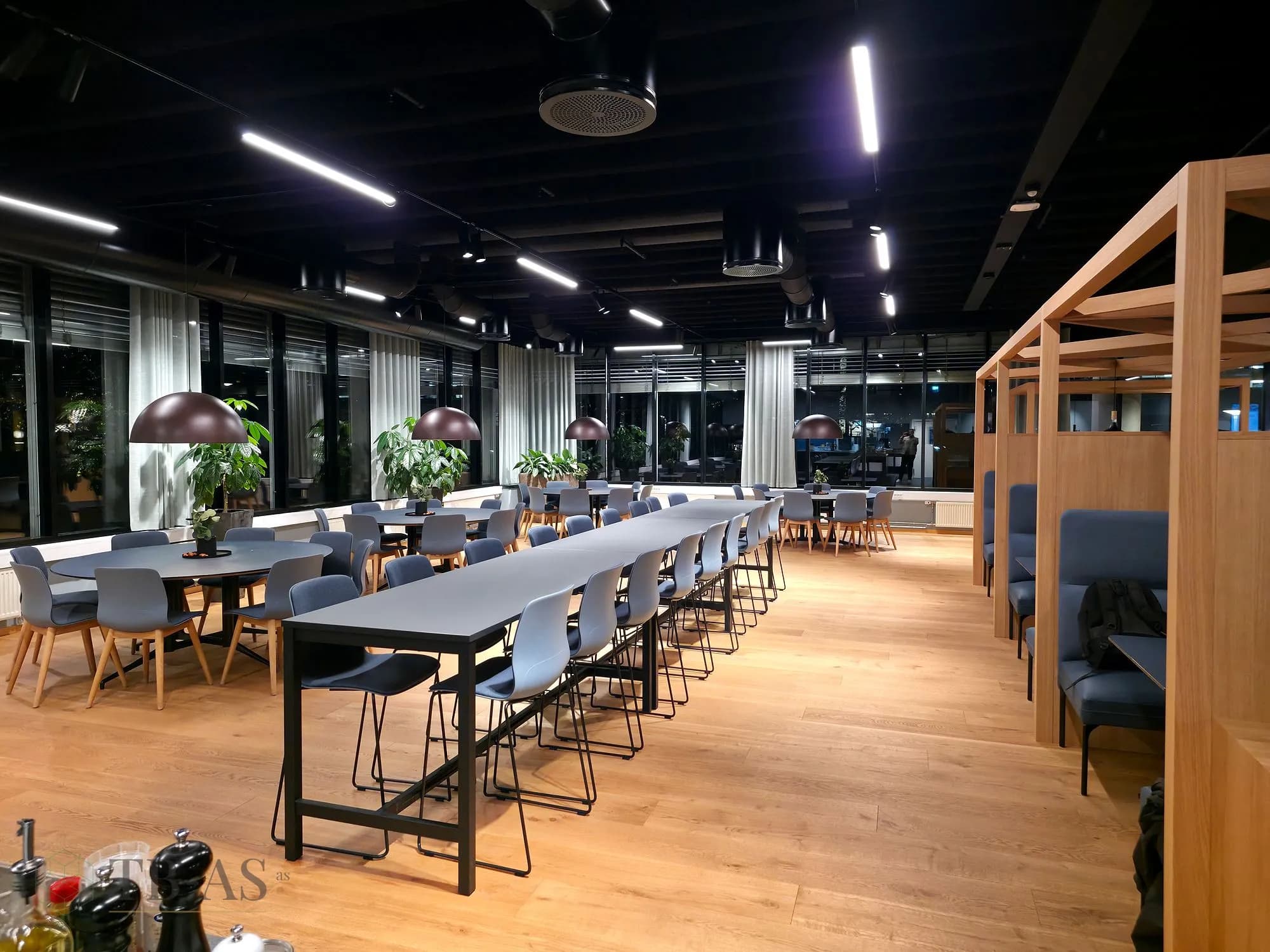 Personalrestaurant på Nils Hansens vei 8